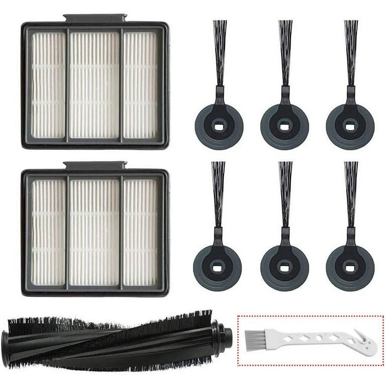 Main Brush Filters Side Brushes Kit for AIRROBO P20 Robot Vacuum Cleaner  Replacement Spare Part Accessories Set (9 Pcs) - Yahoo Shopping