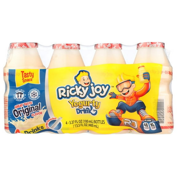 (Pack of 10) Ricky Joy Yogurty Drink Original 13.5 Fo