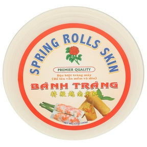 Pack of 10 Rose Brand Spring Roll Rice Skin 12 oz