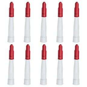 Pack of 10 Silicone Sealant Nozzle With Attached Caps for Caulking Tool Standard Thread Construction Applicator Tips