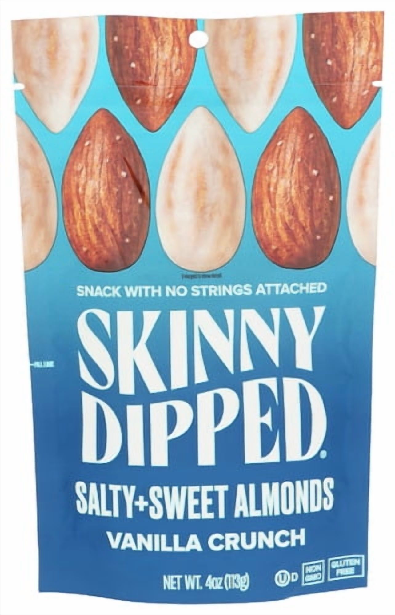 (Pack of 10) SkinnyDipped Almonds Vanilla Cocoa Crunch 4 oz