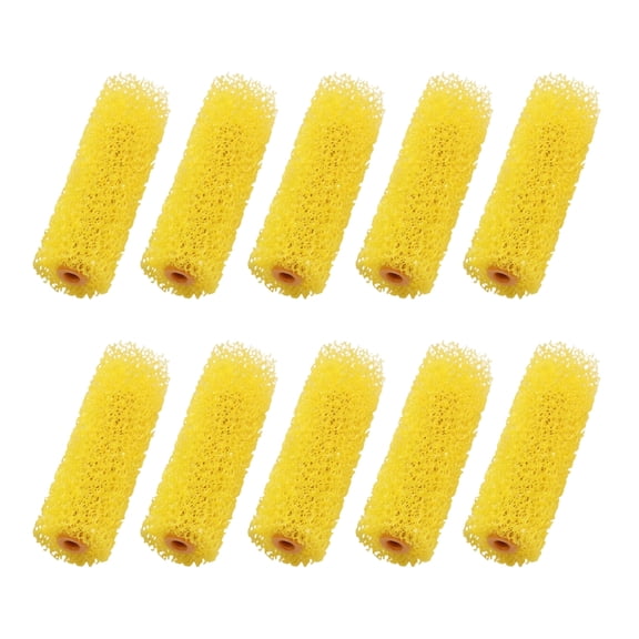Pack of 10 Sponge Roller Brushes 4Inch Foam Paint Roller Tool for Home Offices Car Smooth Plastering