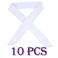 thumbnail image 1 of Pack of 10, The Elixir Ice Cool Scarf Neck Wrap Headband Bandana Cooling Scarf (White), 1 of 2