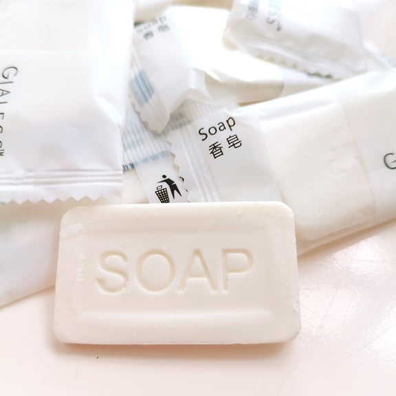 Pack of 10 Travel Size Portable Fresh 7G/0.2ounce Bath Soaps Bar for Hotel Supplies Washing Hand Body