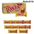 thumbnail image 1 of Pack of 10 Twix Cookie Chocolate Candy Bars Caramel Flavor | 1.79 OZ per pack | Golden Row, 1 of 6