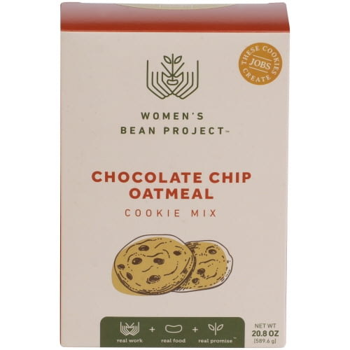 (Pack of 10) Women's Bean Project Mixed Cookie Chocolate Chip Oat 19.2 oz