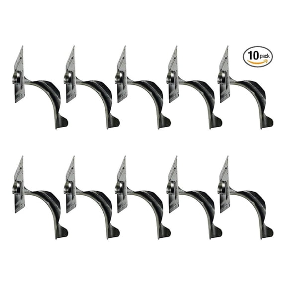 (Pack of 10) XFITTING 1/2 Inch Pex Tubing Bend Support With Mounting Plate