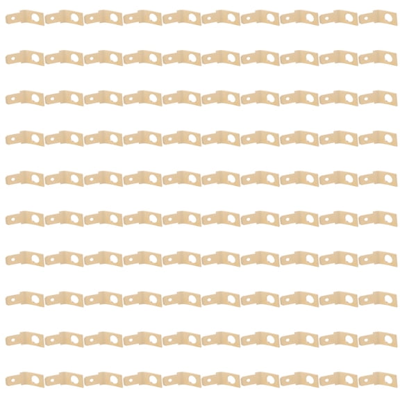 Pack of 100 Disconnects Wire Connectors Without Insulated Male To Male Spades Terminals for Computers and Boards