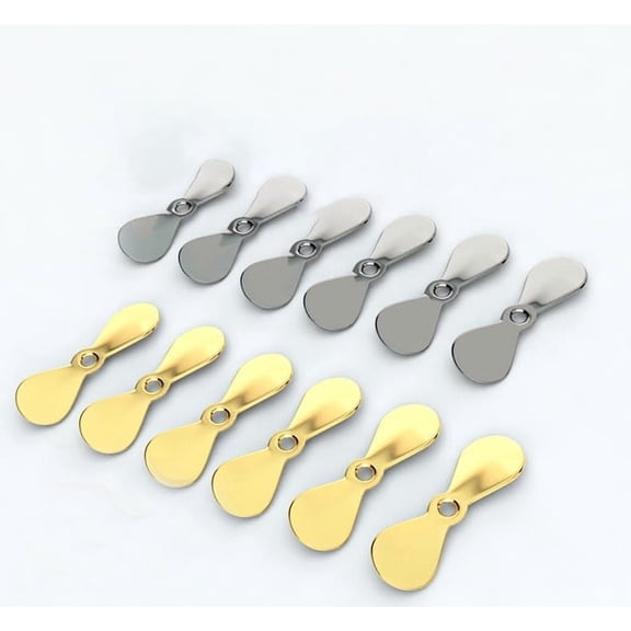 Pack of 100 Large Topwater Propeller Blades Prop Spin Custom Surface Wooden Lure Parts