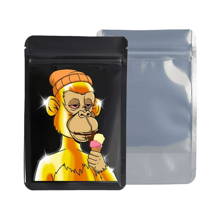 https://i5.walmartimages.com/seo/Pack-of-100-Mylar-Bags-for-Food-Storage-3x5-inches-3-5g-Bags-for-Candy-and-Party-Decorations-Golden-Monkey_ddc91cc6-e9ab-4429-b92b-dae5fe316f2d.68b1405e307d1fa0ba374d582805bfc0.jpeg?odnHeight=768&odnWidth=768&odnBg=FFFFFF