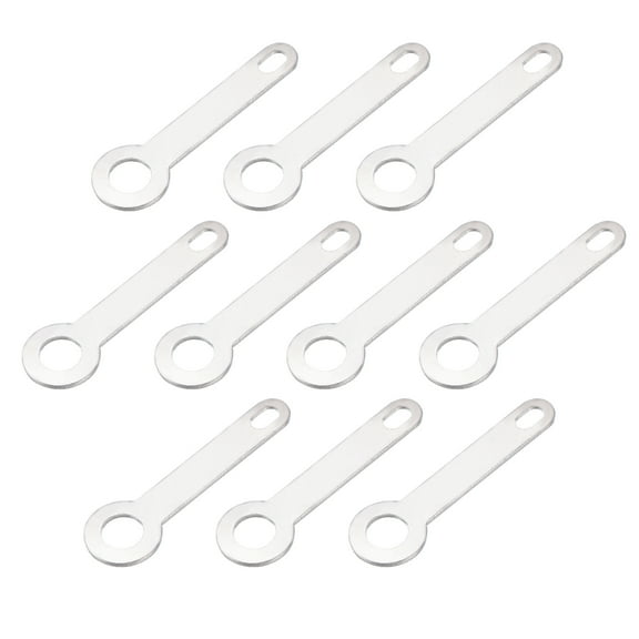 Pack of 100 PCB Soldering Lug Plate Ring Terminal 3.2mm 20mm Length Connection