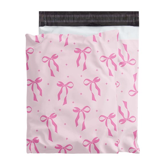 Pack of 100 Poly Bags Tear Reinforced Seams Mailing Pouches Secure Envelopes