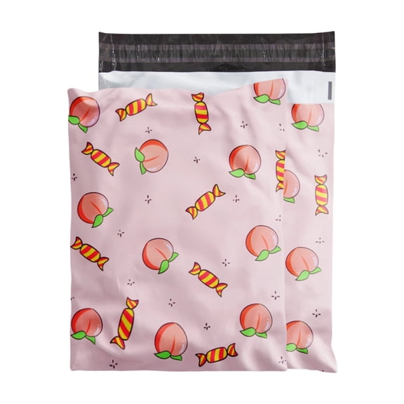 Pack of 100 Poly Bags Tear Reinforced Seams Mailing Pouches Secure Envelopes
