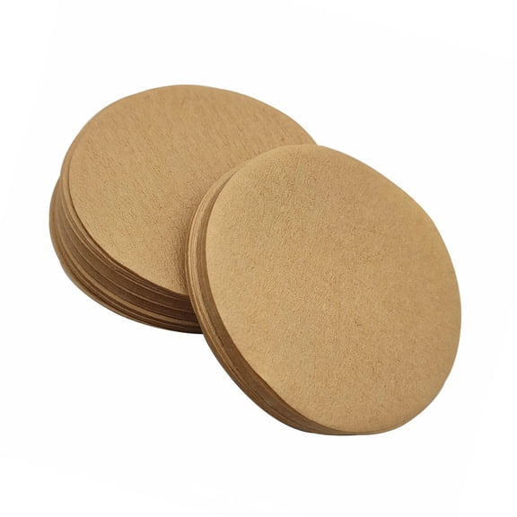Pack of 100 Round Coffee Filters Throwaway Paper Multipurpose Coffee Filters for Use Home Offices and Small Gathering