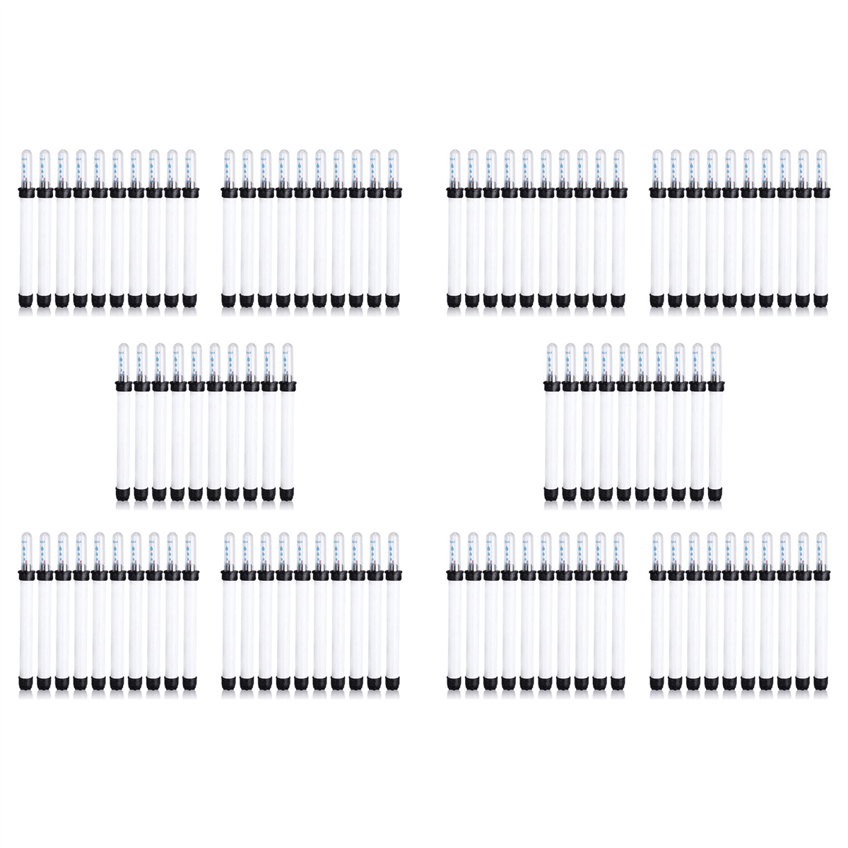Pack of 100 Soil Moisture Meter, 20 cm Plant Water Level Indicator