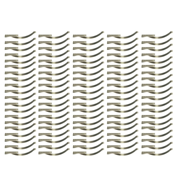 Pack of 100 Steel Window Screen Clips Tension Clip set for Secure Installation
