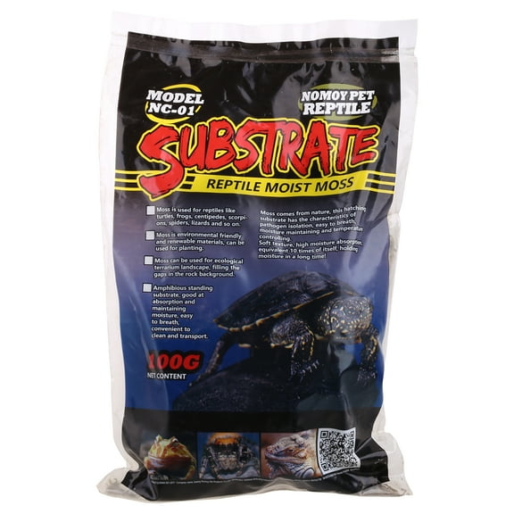 Pack of 100G Dried Moss Reptiles Habitat Decoration Terrarium Moss Plant Ornemant for Turtle Frog Habitat Fish Tank