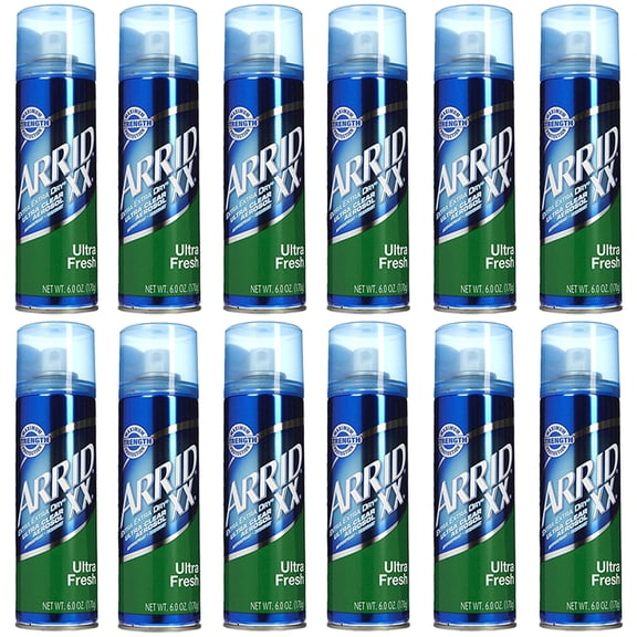 Pack of (12) ARRID XX Ultra Clear Anti-Perspirant Deodorant Spray, Ultra Fresh 6 Ounces