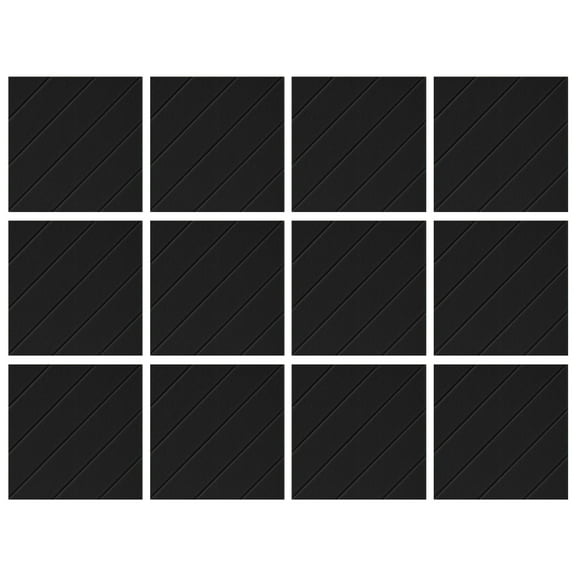 Pack of 12 Acoustics Foam Wall Panels Effective Noise Reduction Panels Polyester Texture for Kids Rooms and Offices