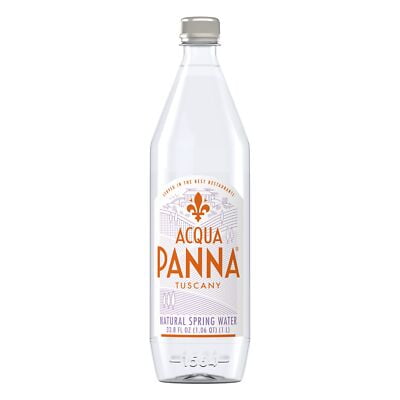 (Pack of 12) Acqua Panna Natural Spring Water PET Bottle 33.8 Fo