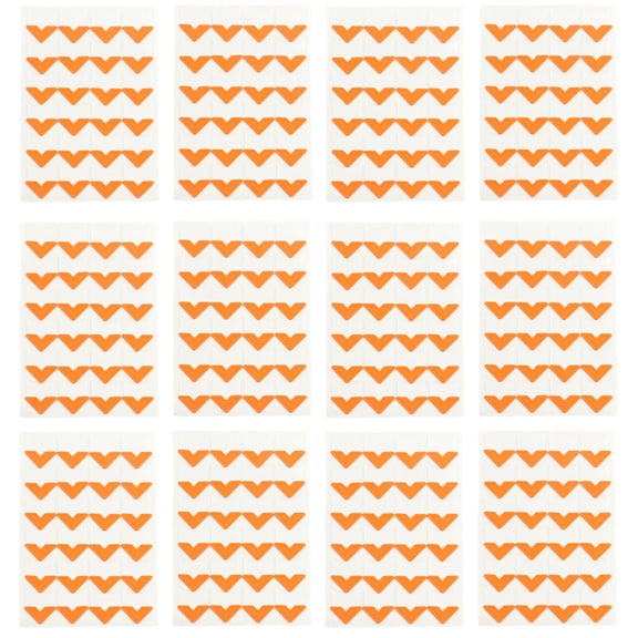 Pack of 12 Adhesive Photo Corner Sticker for Scrapbooking and Memory Books