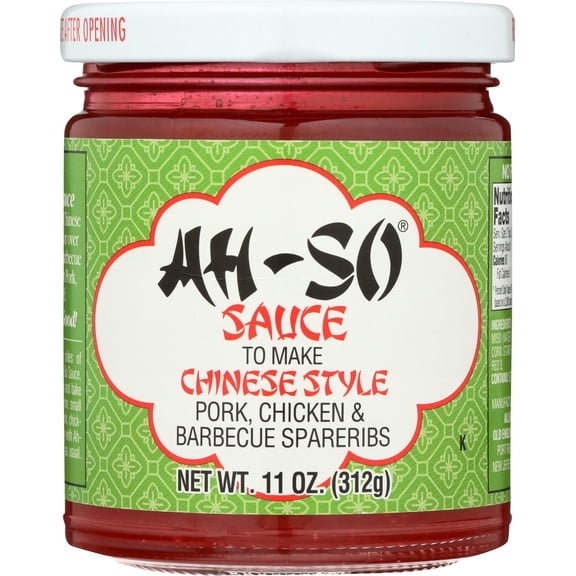 Pack of 12, Ah So Chinese Style Barbeque Sauce, 11 oz