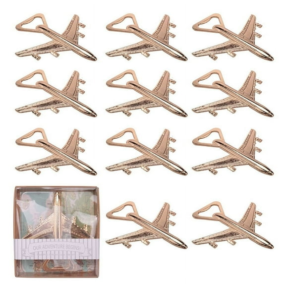 Pack of 12 Airplane Opener Gift Box Airplane Travel