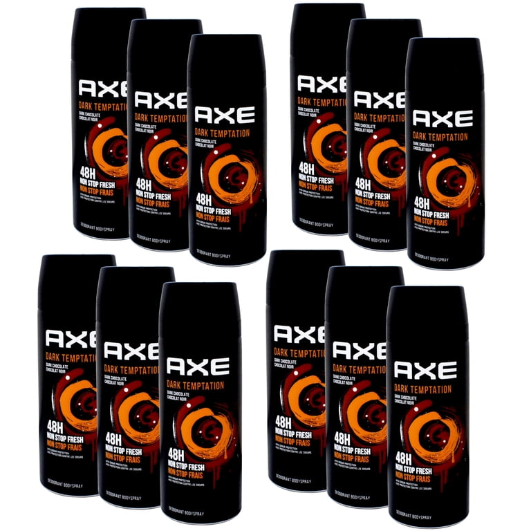 Axe Deodorant Body Spray, Dark Temptation, 150ml (Pack of 12