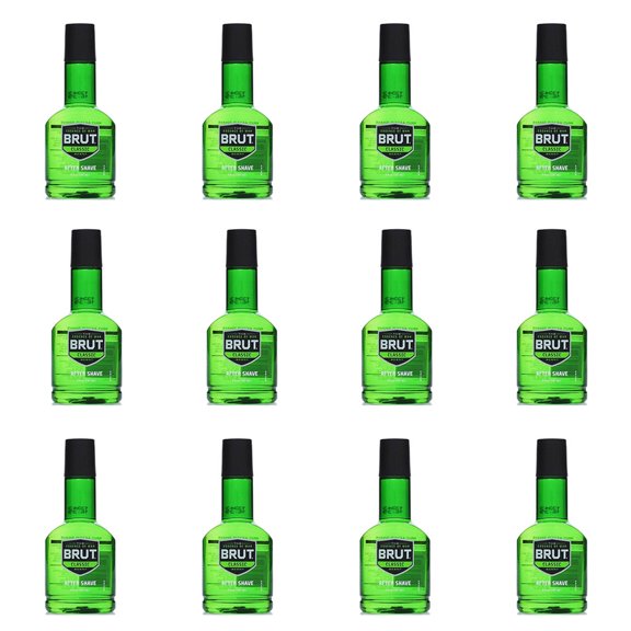 Pack of (12) BRUT Mens After Shave Classic Fragrance 5 Ounces