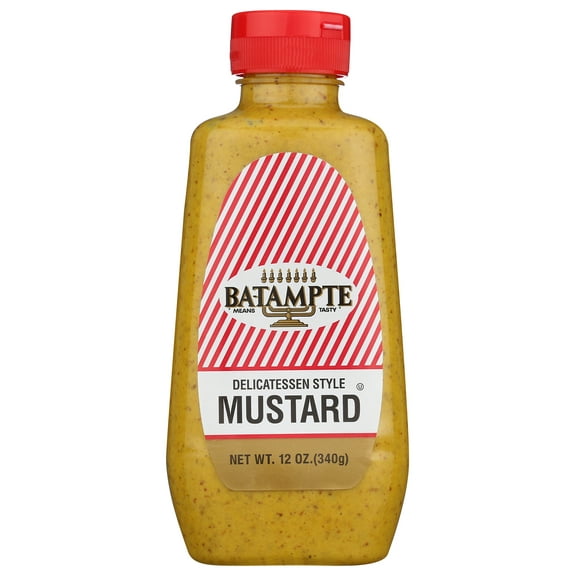 Pack of 12, Ba Tampte Delicatessen Style Mustard, 12 oz