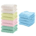 thumbnail image 1 of Pack of 12, Baby Washcloths - Soft Face Cloths for Baby, Absorbent Bath Face Towels, Baby Wipes, Burp Cloths or Face Towel, 30*30cm - Mixed color, 1 of 5
