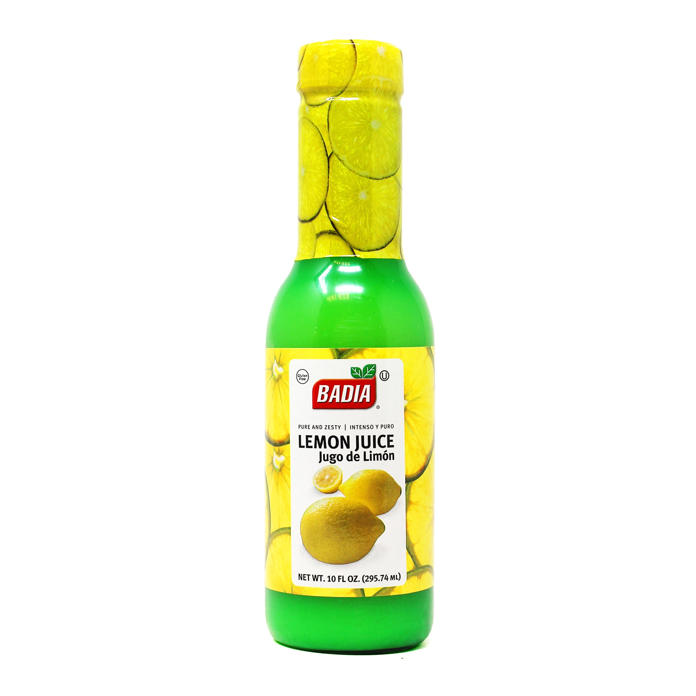 Pack of 12, Badia Lemon Juice, 10 fl oz