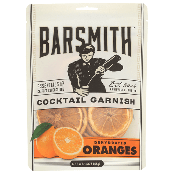 Pack of 12 Barsmith Dehydrated Garnish Oranges 1.6 oz
