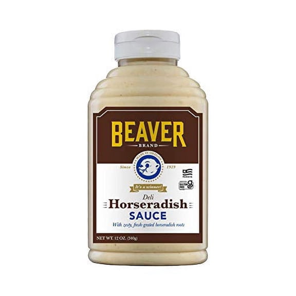 (Pack of 12) Beaver Horseradish Squeeze Deli 12 Oz