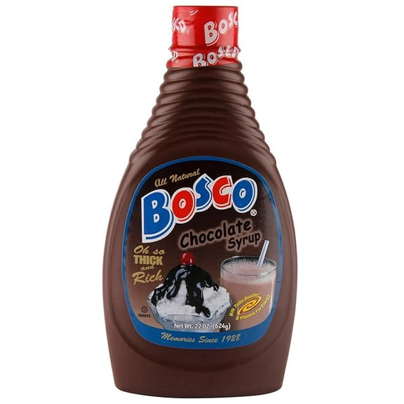 (Pack of 12), Bosco Chocolate Syrup, 22 oz