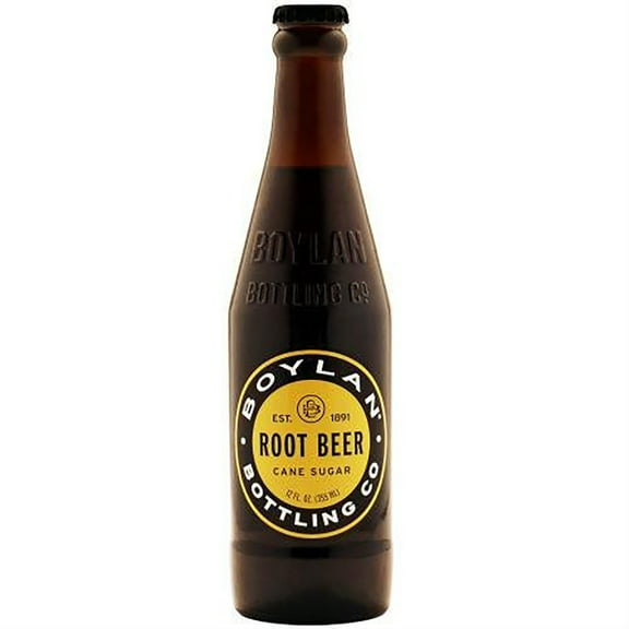 Pack of 12, Boylan Root Beer, 12 oz