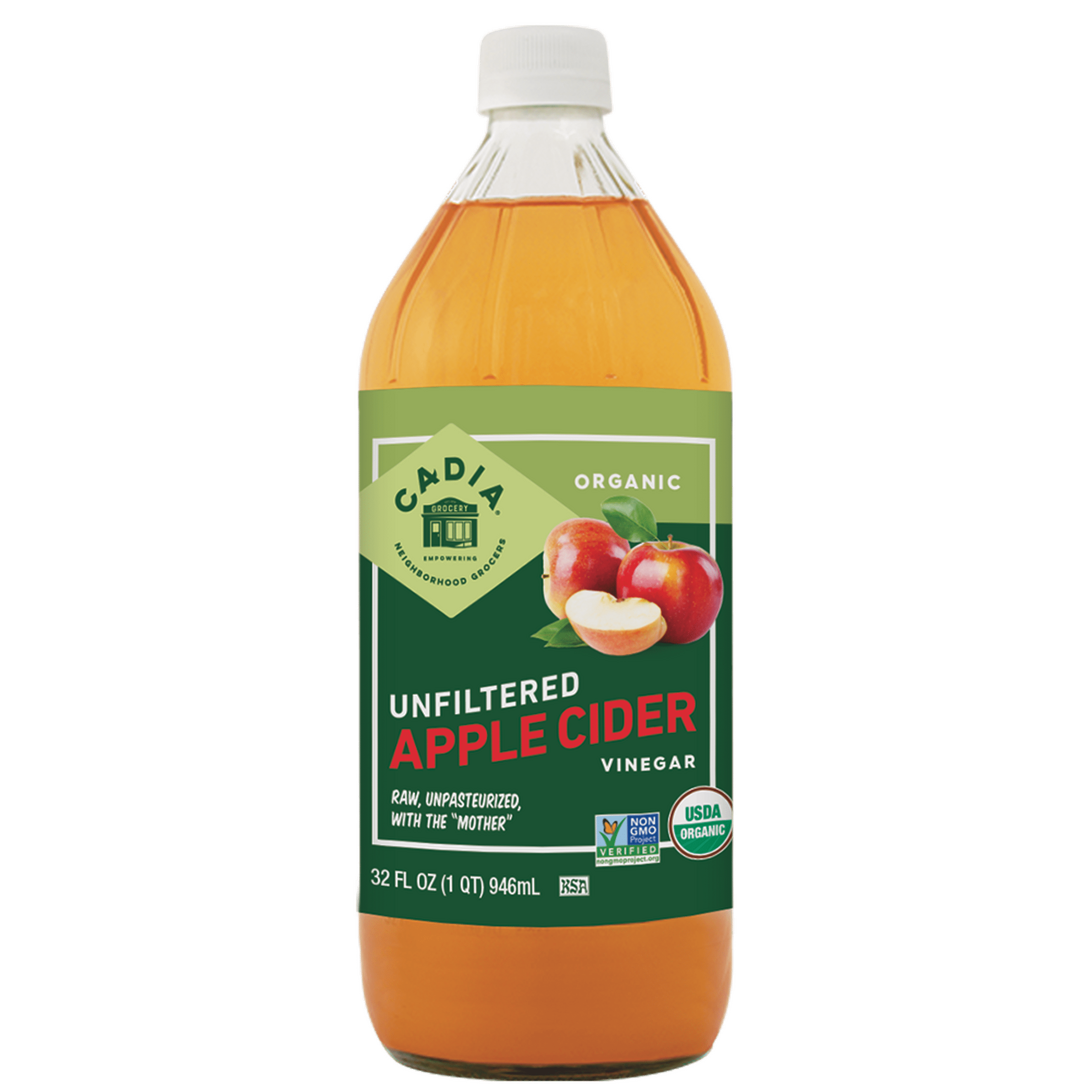Curated visual reference: Fresh Look at Pack Of 12 Cadia Unfiltered Raw Organic Apple Cider Vinegar