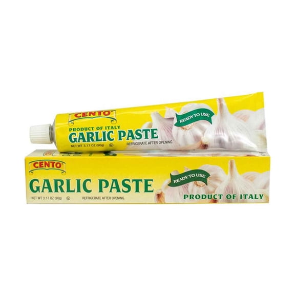 (Pack of 12) Cento Garlic Paste Tube 3.17 Oz
