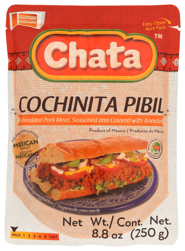 (Pack of 12) Chata Pork Cochinita Meat 8.8 Oz