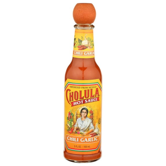 Pack of 12 Cholula Hot Chili Garlic Sauce 5 oz