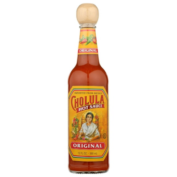 Pack of 12, Cholula Original Hot Sauce, 12 oz