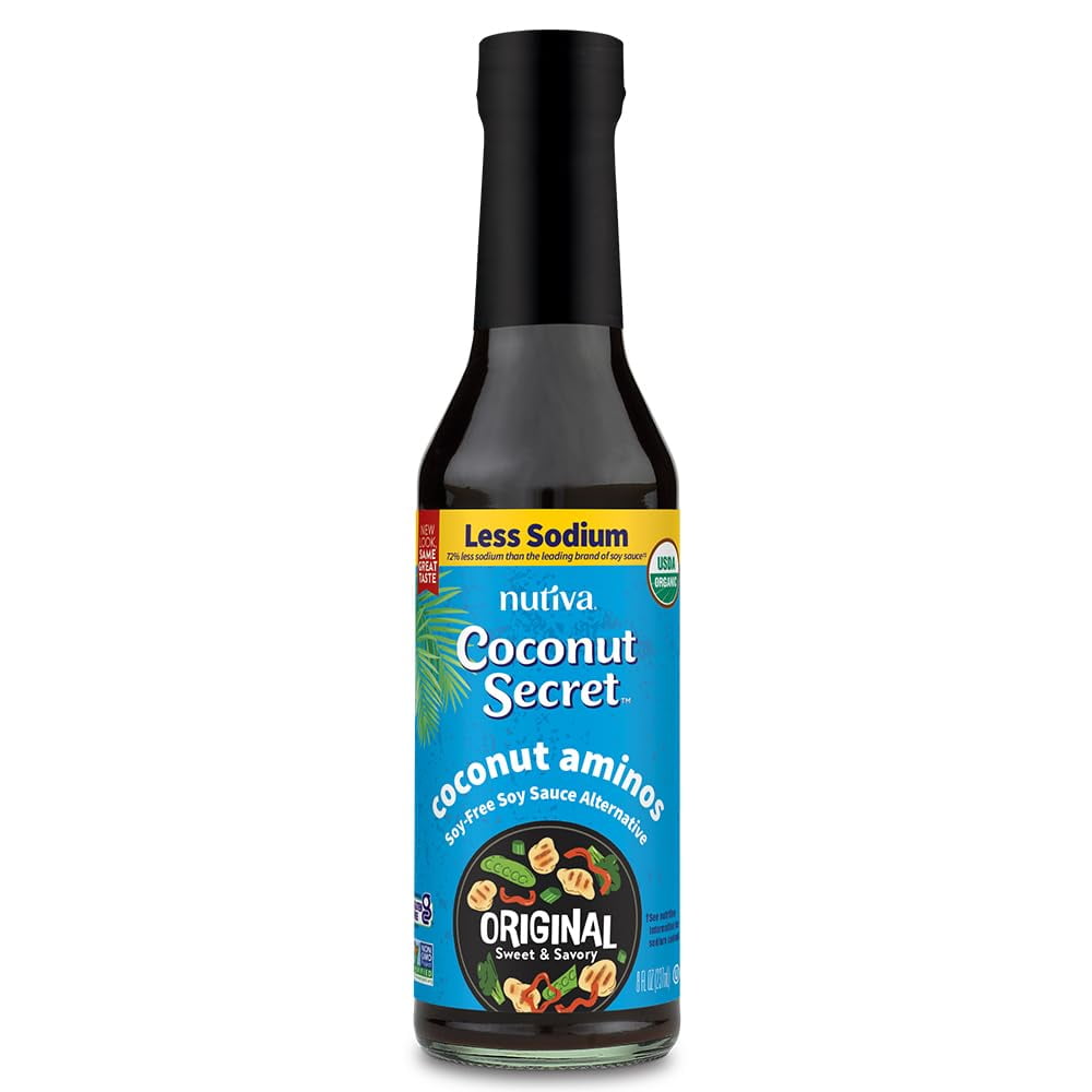 Pack of 12, Coconut Secret Original Sweet & Savory Coconut Aminos, 8 fl oz