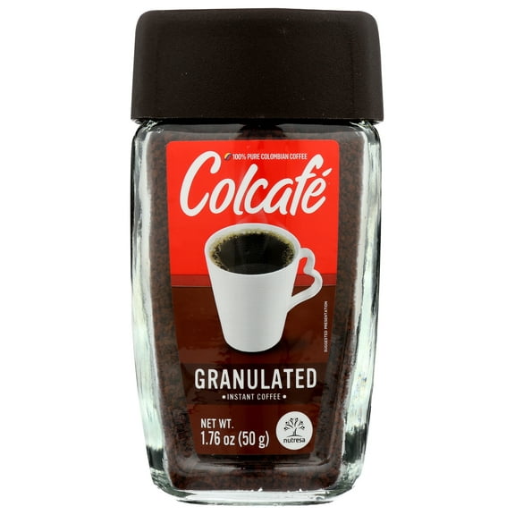 Pack of 12, Colcafe Granulated Instant Colombian Coffee, 1.76 oz