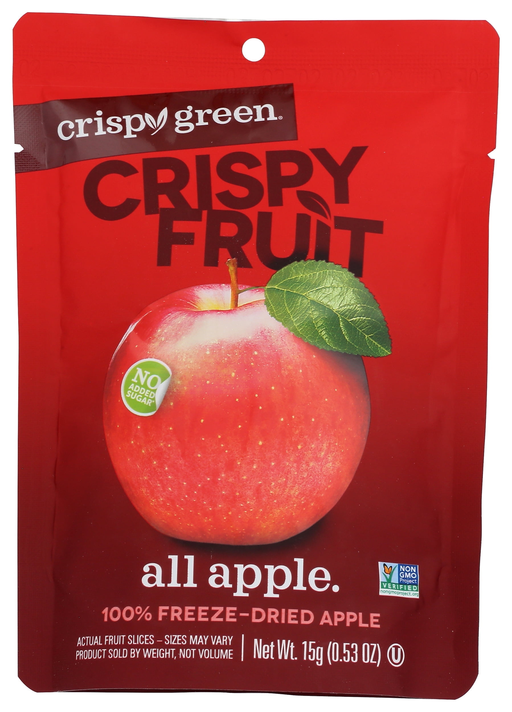 (Pack of 12), Crispy Green All Apple Single-Serve, 0.53 oz