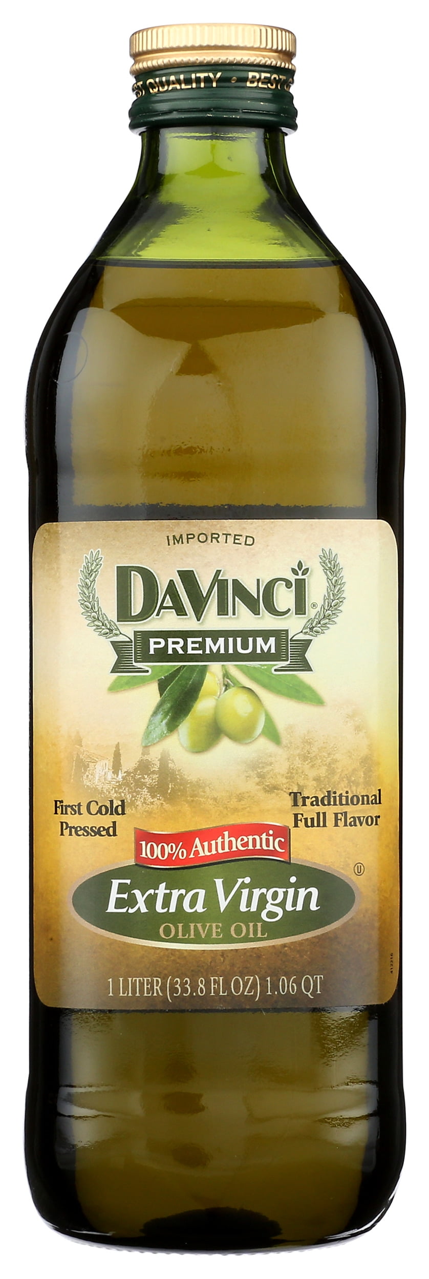 Pack of 12, Davinci Extra Virgin Olive Oil, 33.8 oz
