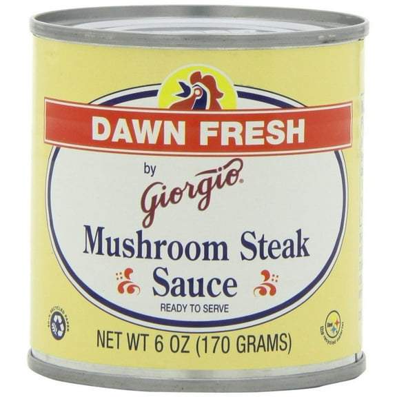 (Pack of 12) Dawn Fresh by Giorgio Mushroom Steak Sauce, 6 oz