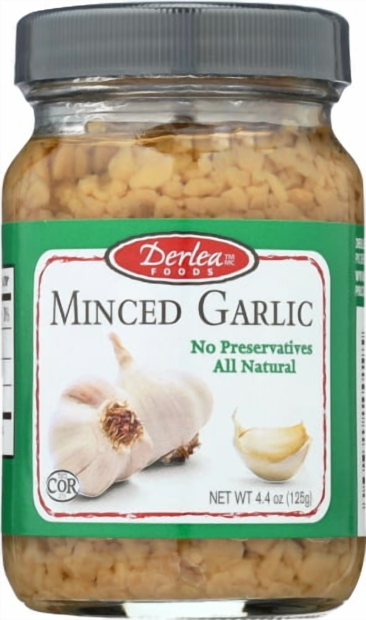 (Pack of 12) Derlea Minced Garlic 4.4 Oz