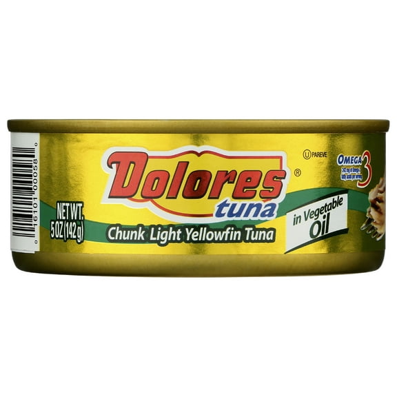 Pack of 12, Dolores Chunk Light Yellowfin Tuna, 5 oz