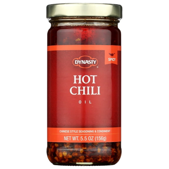 Pack of 12, Dynasty Hot Chili Oil, 5.5 oz