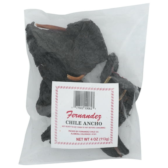 Pack of 12, Fernandez Chile Ancho, 4 oz